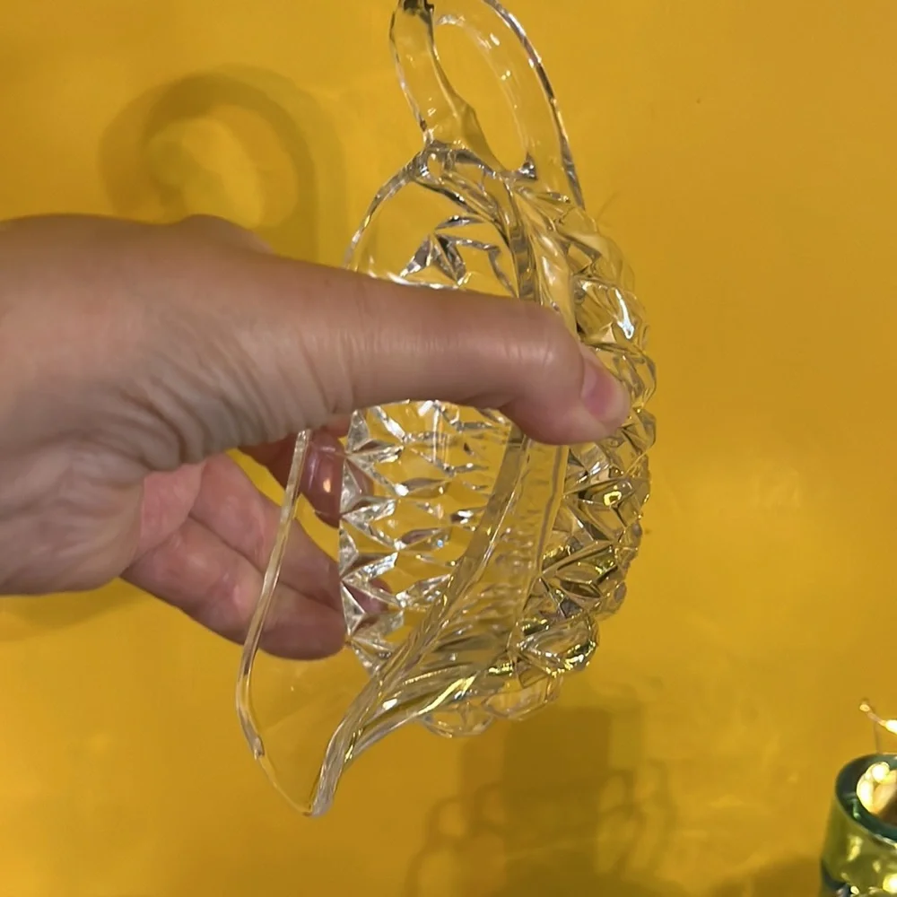 Crystal Gravy Boat
